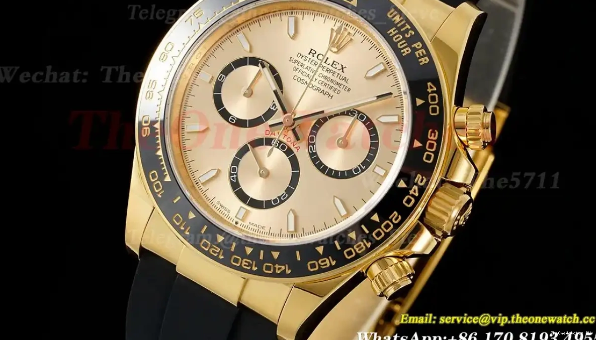 RU Heavy Daytona SH4131 Dial APS 126518 Clone(Tungsten Super 40mm Gold Version) YG 0331
